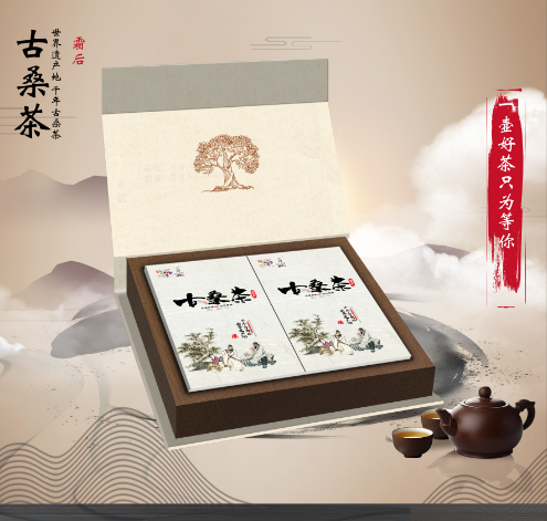 椹樹下椹葉茶古桑茶品嘗自然的恩賜